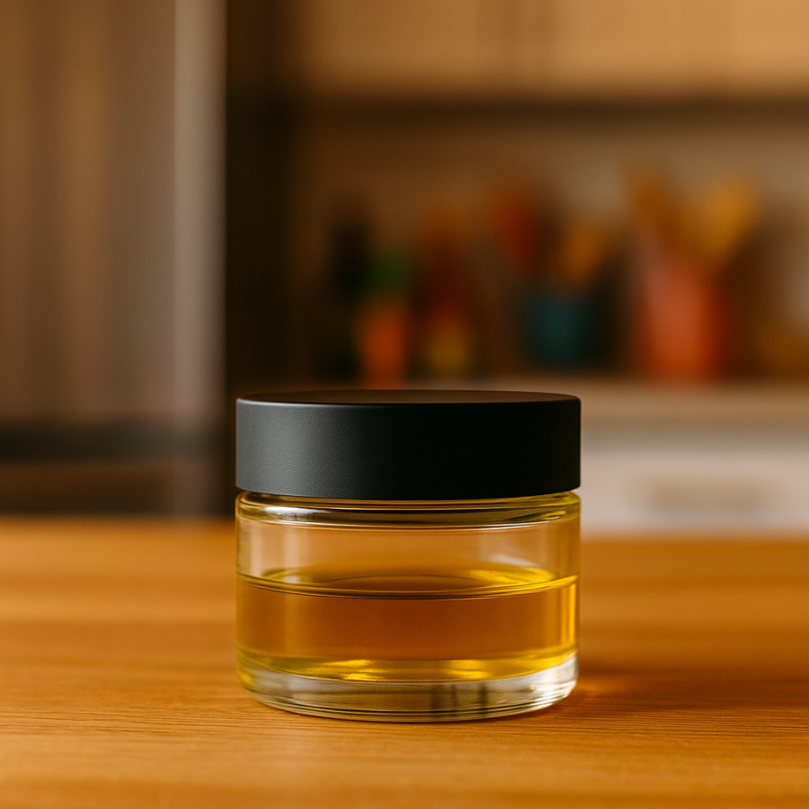 Hjemmelavet h�rolie