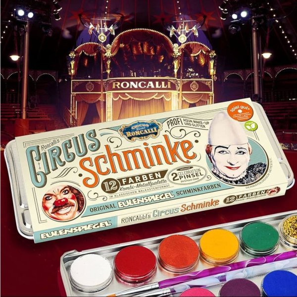 Skin-friendly face paint