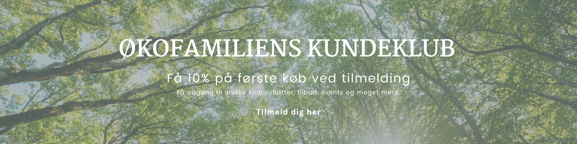 Økofamilien - Økologisk sortiment til dig selv og familien