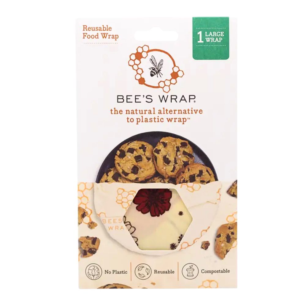 Bee's Wrap - Bee's Wrap Vegansk bivokspapir - Meadow Magic - Large