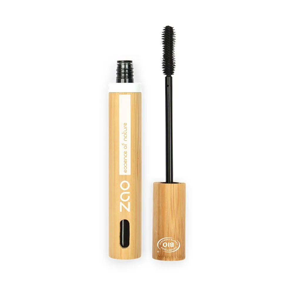 ZAO Mascara nr. 080 - Velvet (silikonebørste) - Black