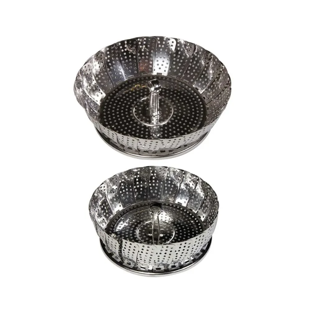 Dampindsats i rustfrit stål - 18 cm.