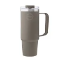 Large thermos with straw - 885 ml - Driftwood