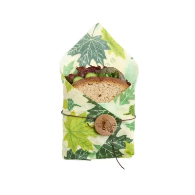 Bee's Wrap bivokspapir st - Forrest Floor - Lunch - 3 stk