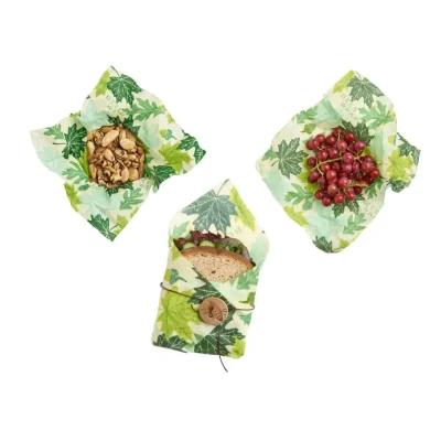 Bee's Wrap bivokspapir st - Forrest Floor - Lunch - 3 stk