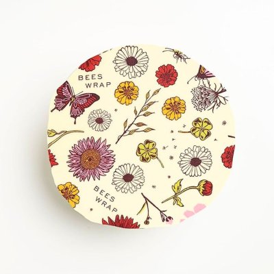 Bee's Wrap Vegansk bivokspapir - Meadow Magic - Large