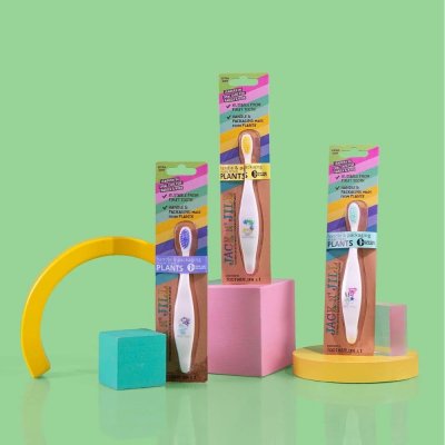 Biologisch abbaubare Kinderzahnb�rste - Kaninchen/Koala