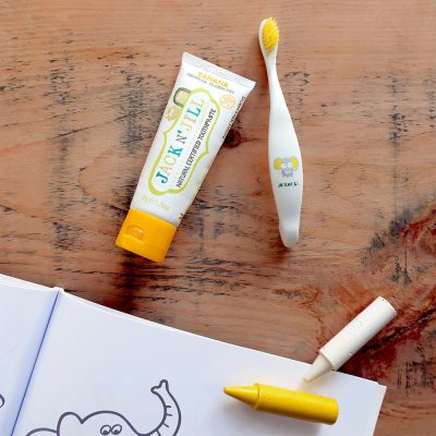 Biologisch abbaubare Kinderzahnb�rste - Kaninchen/Koala