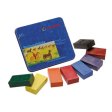 Bienenwachsmalbl�cke - Standardfarben - 8 Stk