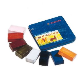 Beeswax color blocks - Additional colors - 8 pcs