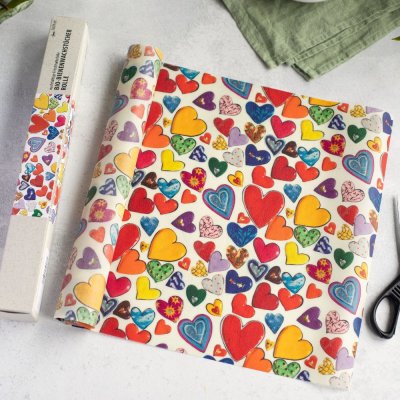 Bivokspapir rulle - Von Herzen - XL