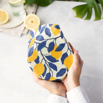 Bivokspapir rulle - Amalfi Citroner - XL