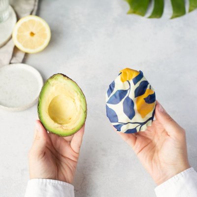 Bivokspapir rulle - Amalfi Citroner - XL