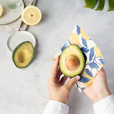 Bivokspapir rulle - Amalfi Citroner - XL