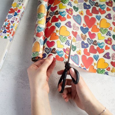 Bivokspapir rulle - Von Herzen - XL