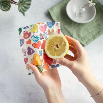 Bivokspapir rulle - Von Herzen - XL