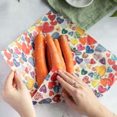 Bivokspapir rulle - Von Herzen - XL