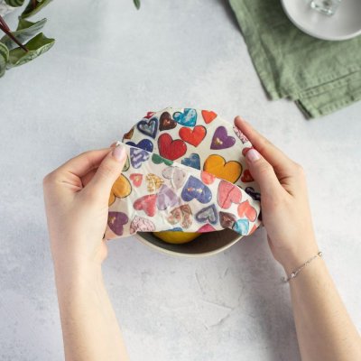 Bivokspapir rulle - Von Herzen - XL