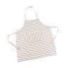 B�rneforkl�de med lomme i 100% bomuld - Stribet