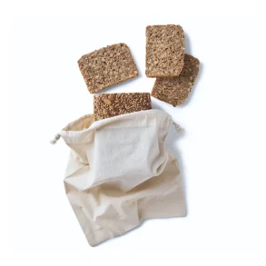 Bread bag in organic cotton - Medium