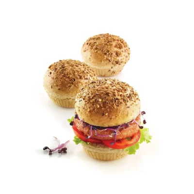 Genanvendelig bageform i silikone - Burger boller