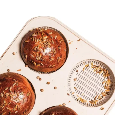Genanvendelig bageform i silikone - Burger boller