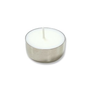 Rapeseed Tealight in Steel Holder - 1 pc