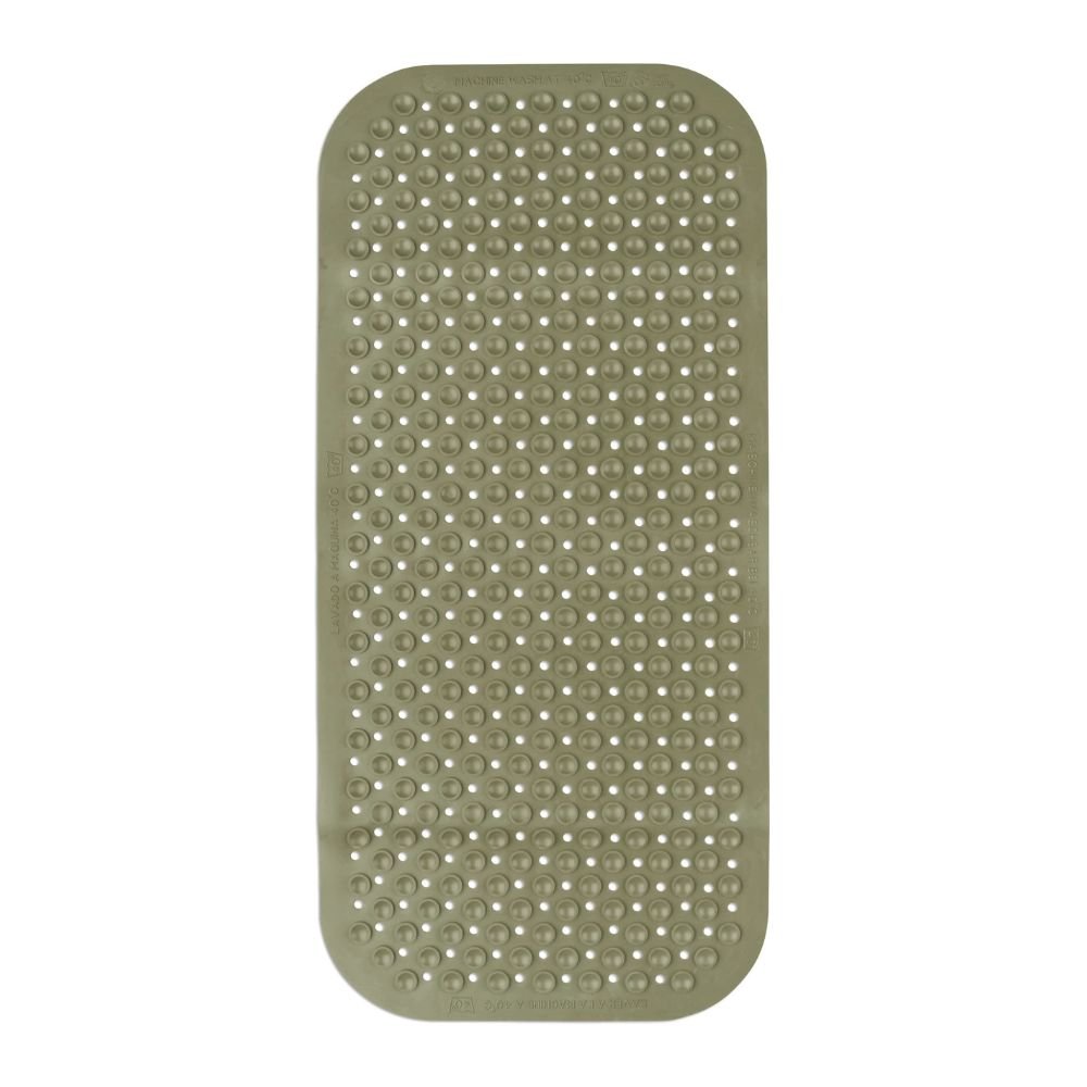 Bath mat in natural rubber - Olive green