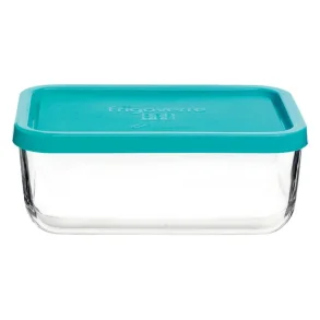 Glass storage box - 26x21 cm