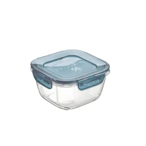 Glass storage box - ovenproof & airtight - 14x14 cm