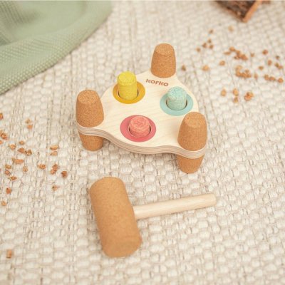 Tap Tap Rainbow Hammerbank aus Kork