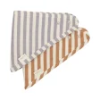 Savlesm�kke i �kologisk bomuld - Warm Stripe - 2 stk