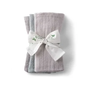 Dishcloths in organic cotton - mixed colors - 3 pcs