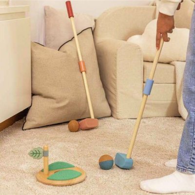 Little Putters Minigolf-Set aus Kork