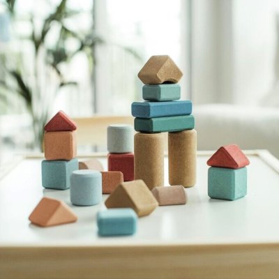 Small Architects - 20 Korkbausteine