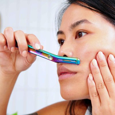 Dermaplaner - Facial razor - Chrome