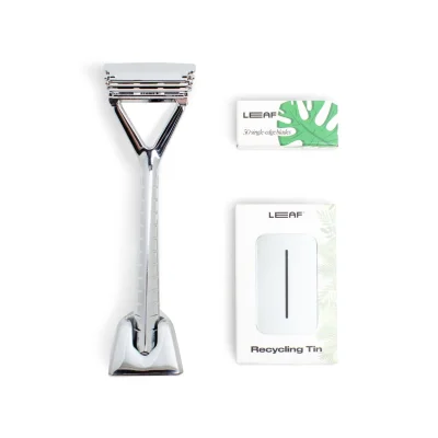 Leaf razor starter kit - Chrome