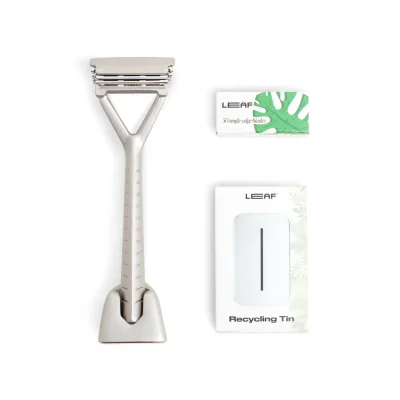 Leaf razor starter kit - Silver