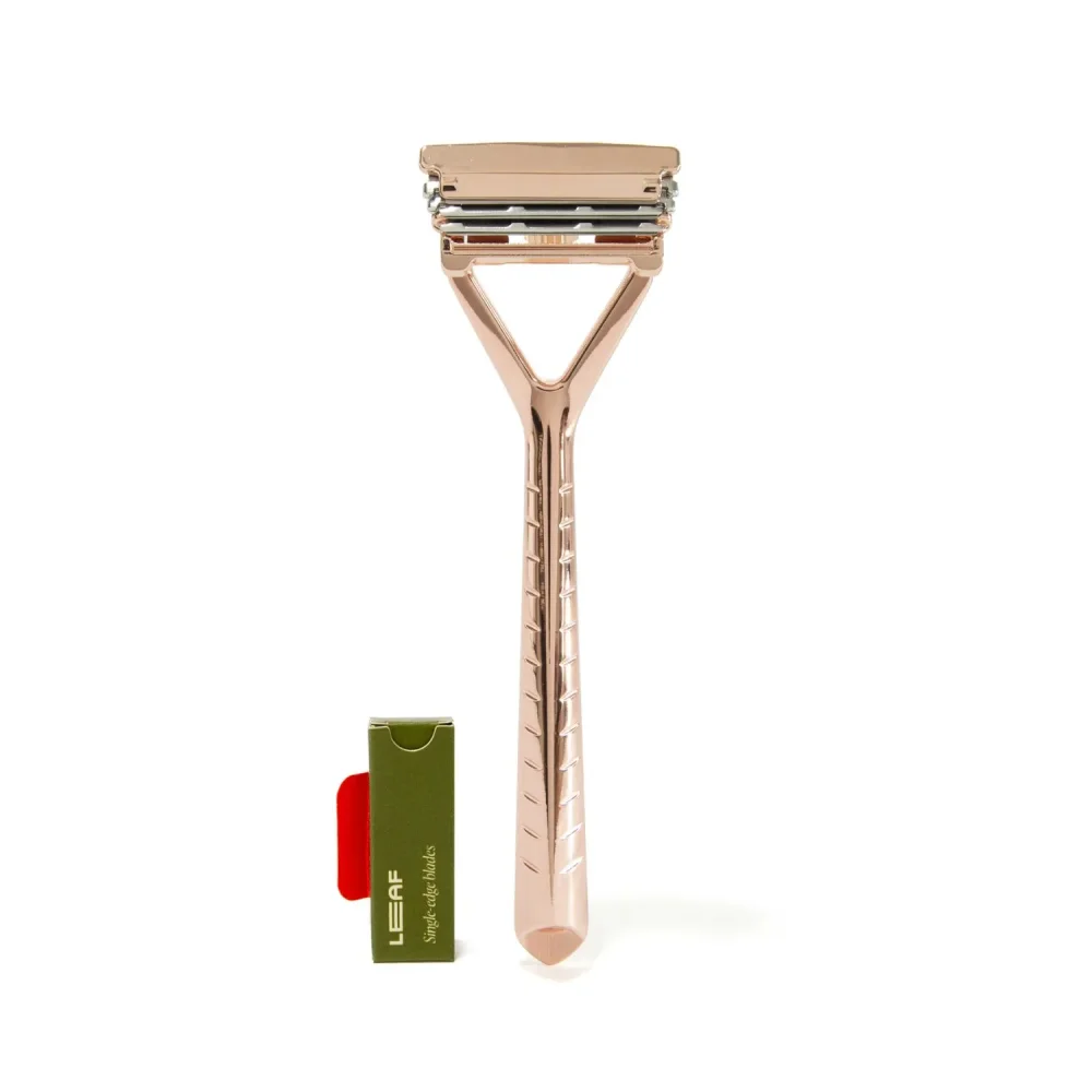 Leaf razor - Rose Gold