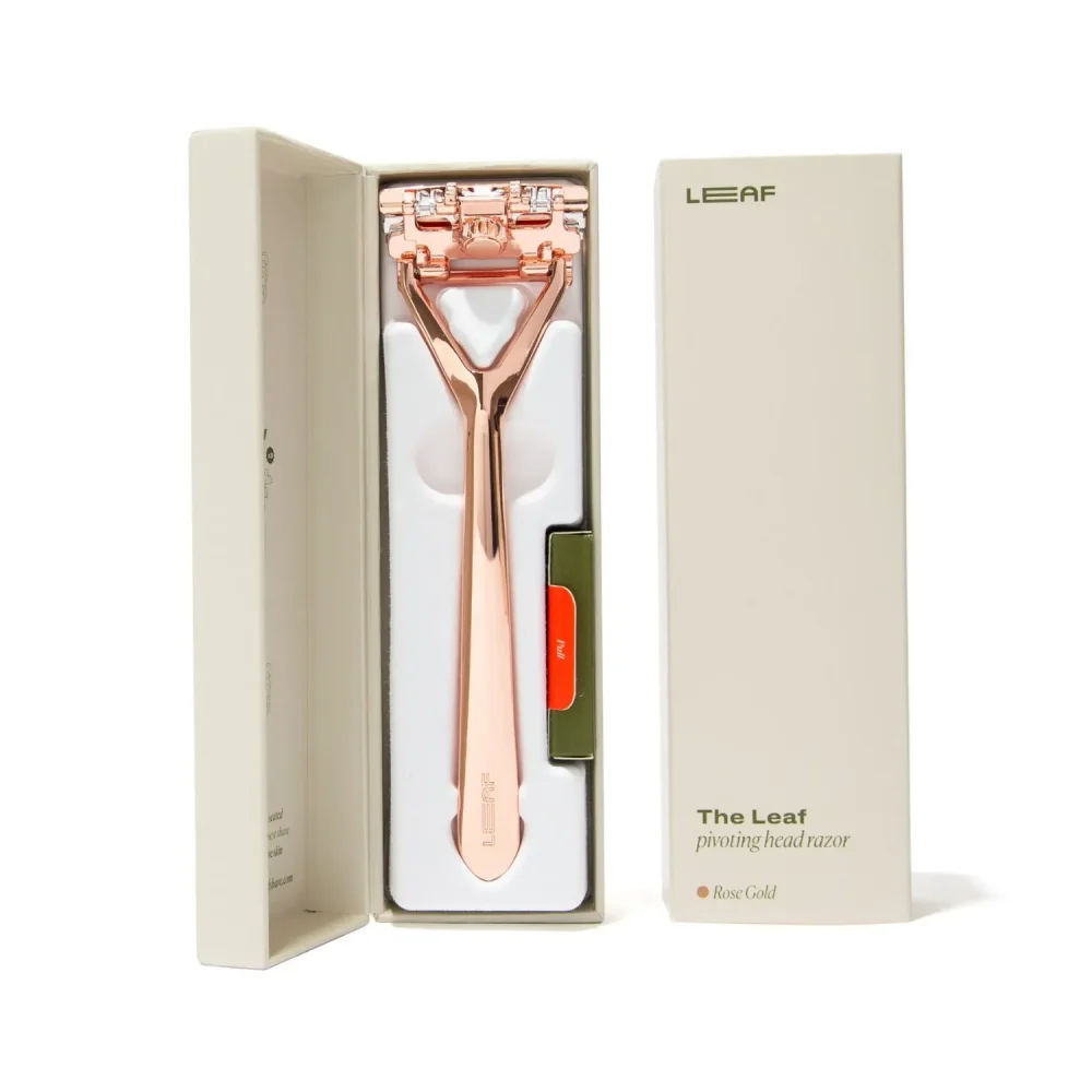 Leaf razor - Rose Gold