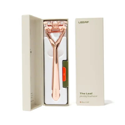 Leaf razor - Rose Gold