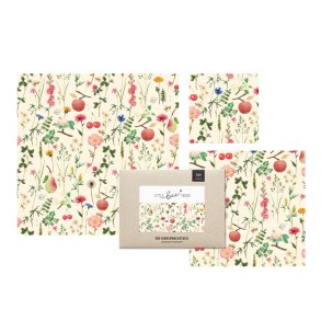 Beeswax paper set - Orchard - S/M/L - 3 pcs