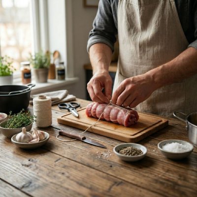 K�dsnor i 100% h�r - 120 m