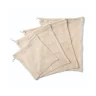 Food bags in organic cotton - Set of 4