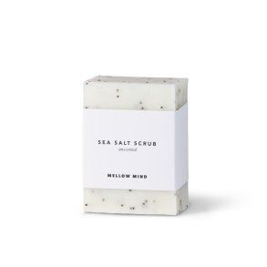 Mellow Mind soap bar - Sea Salt body scrub - fragrance free