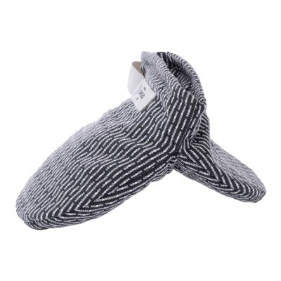 Mini ovnhandsker i �kologisk bomuld - Evening Grey