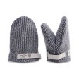 Mini ovnhandsker i �kologisk bomuld - Evening Grey