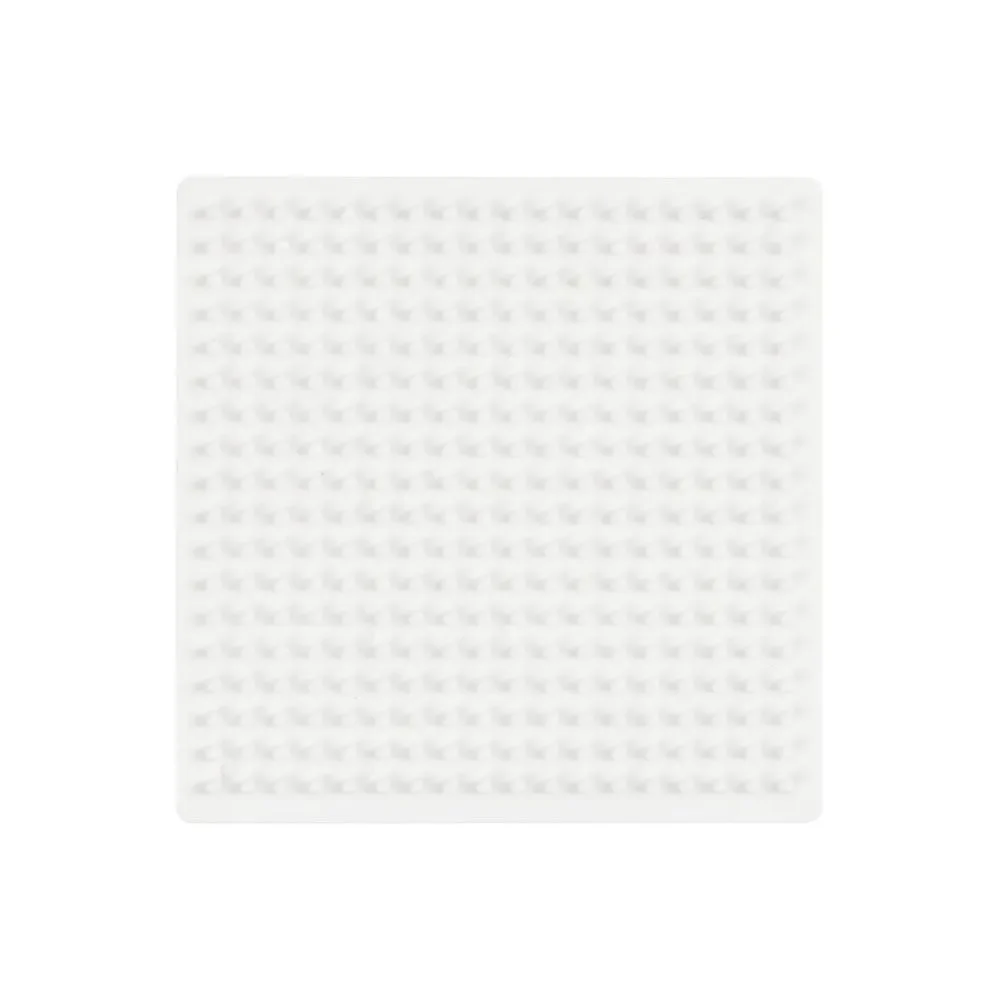 Biobeads perleplade - firkant - 9x9 cm