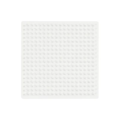 Biobeads perleplade - firkant - 9x9 cm