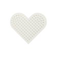Biobeads p�rlplatta - litet hj�rta - 7x8 cm
